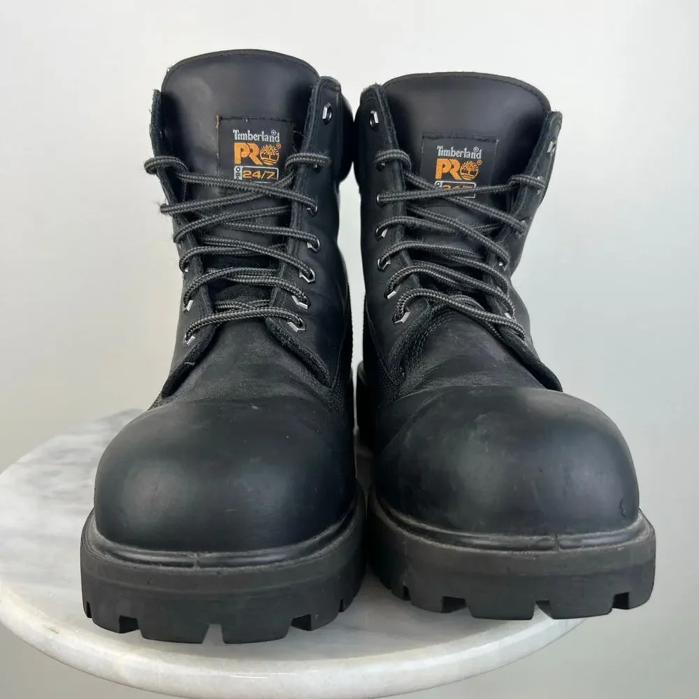 Timberland PRO Boots Men's 26038 EH Waterproof Insulated Steel Toe Boots (Sz 13)